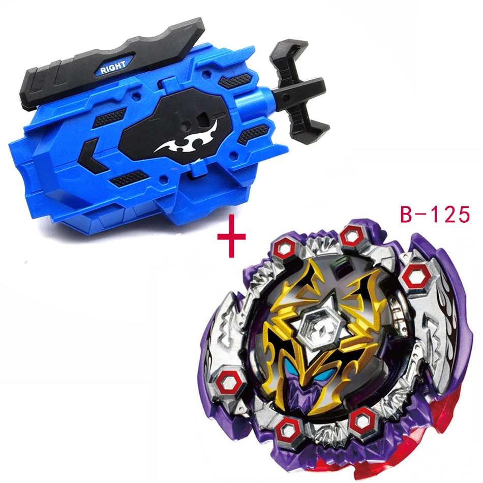 B125 Beyblade Burst B148 CHO-Z VALKYRIE. Z. Ev с левым и правым двухсторонним пусковым устройством, металлический усилитель, Топ стартер, гироскоп, спиннинговая игрушка для боя - Цвет: B125
