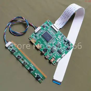 

Fit B140HTN01.B/C/D/E/F notebook panel WLED 1920*1080 micro USB 5V HDMI 2mini eDP-30Pin LCD display controller driver card kit