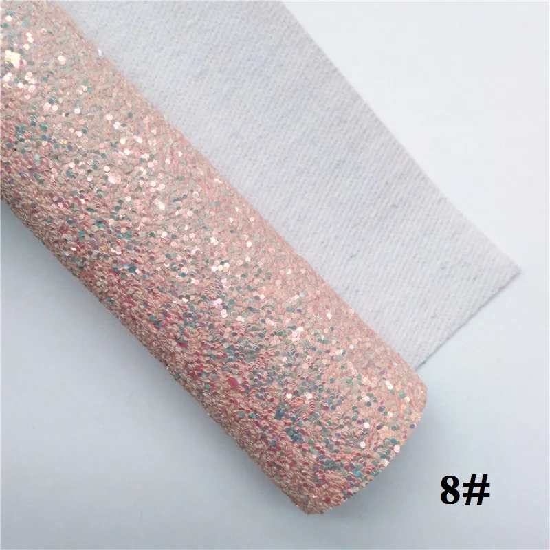 8 Glitterwishcome 21X29 см А4 Размер синтетическая кожа, Пастельная массивная блестящая кожа, искусственная ткань из искусственной кожи винил для бантов, GM690A - Цвет: 8