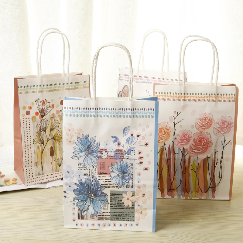 flower candy bags