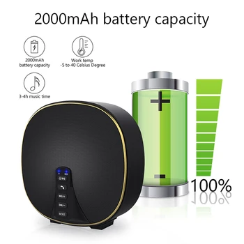 

DY-52 Wireless Bluetooth 4.1 Speaker 3D Stereo Surround Audio Player Big Power Sound Box HiFi Sound with Mic Subwoofer Speakers