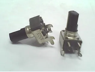 

2PCS/LOT RK09 type double potentiometer A50K 13 axle
