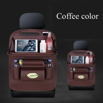 

Car seat leather storage bag car interior goods vehicle pocket bag multifunctional debris finishing storage bag XC-15