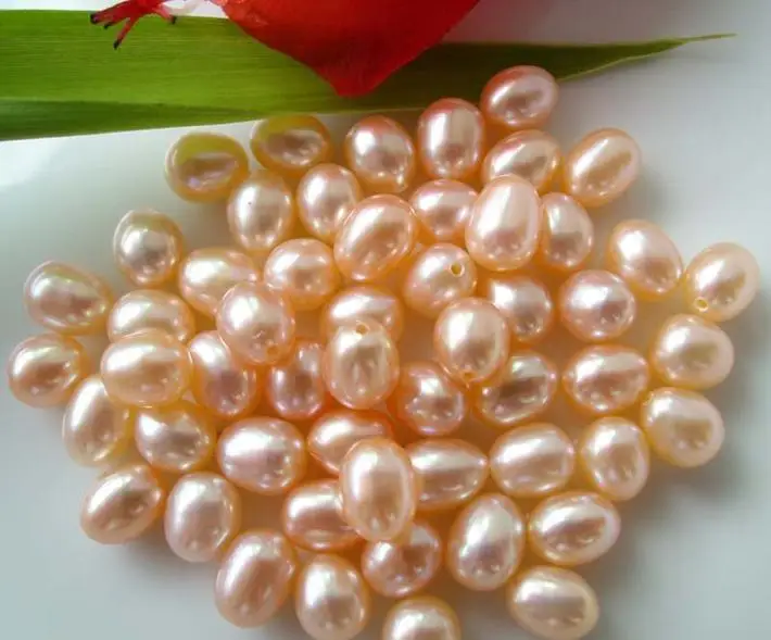 

Любимые жемчужные бусины россыпью AAA 9-10 мм Розовый Пресноводный каплевидный жемчуг с полуперфорацией Сделай Сам Изготовление ювелирных изделий для серьги кольца хороший подарок для женщины