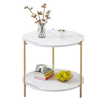 

Round Table Northern Europe Simple Side Cabinet Simple Household Side Table Square Table Sofa Side Table Bedroom Bedside
