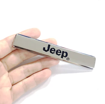 

3D Metal Car Emblem VIP Sport Badge Sticker Accessories For Jeep Wrangler Grand Cherokee Renegade Compass Patriot Commander