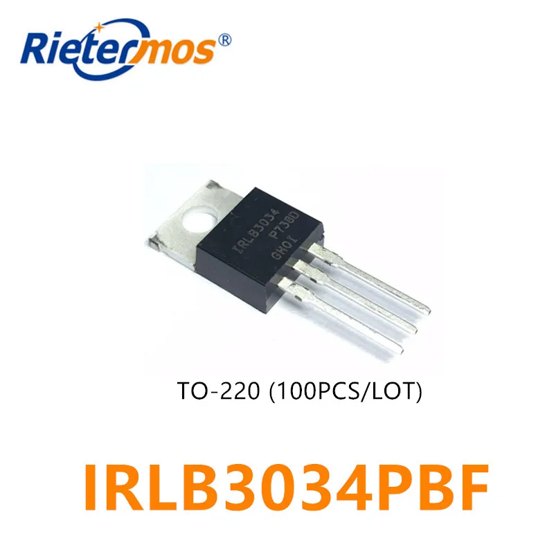 100PCS IRLB3034PBF IRLB3034 TO-220 TO220 ORIGINAL | Электроника