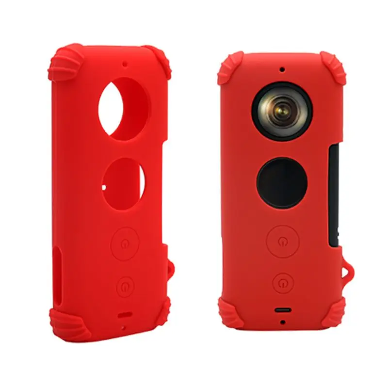 Силиконовый чехол с защитой от царапин для экшн-камеры Insta 360 One X