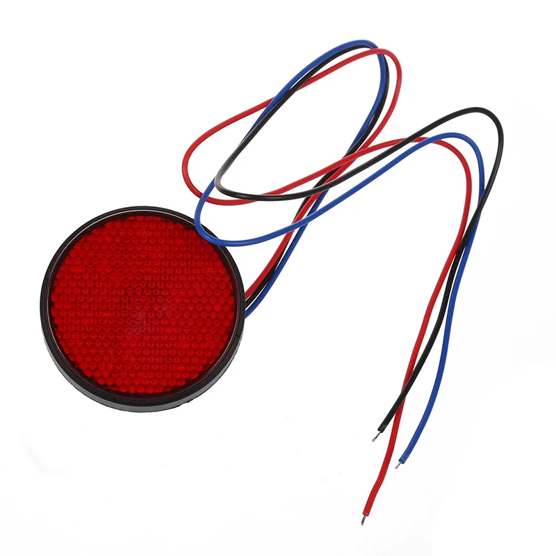 2 x Taillight Round Taillight Brake Light Stoplight Car Red