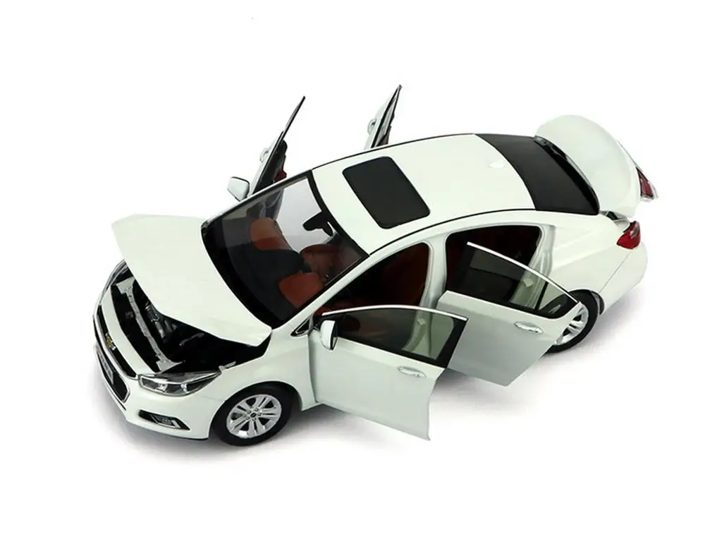 1/18 весы Chevrolet новые Cruze белые литые машины модельные игрушки, коллекционные подарки