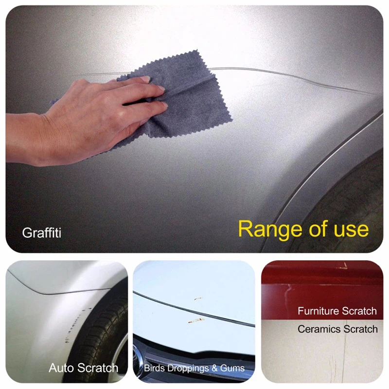 

Magic Car Scratch Repair Cloth Remover Scuffs Surface Fix Clear Car Scratch Polish Cloth for Light Paint Scratches Car tools