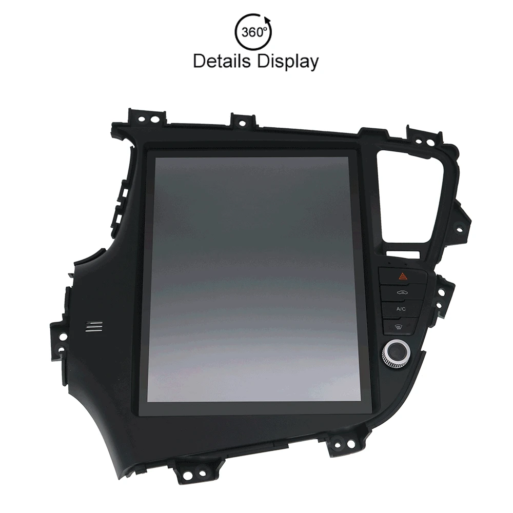 Android 9.0 Tesla Vertical Screen car Player GPS Navigation for KIA K5 Optima 2010- Audio Player 12.9 inch