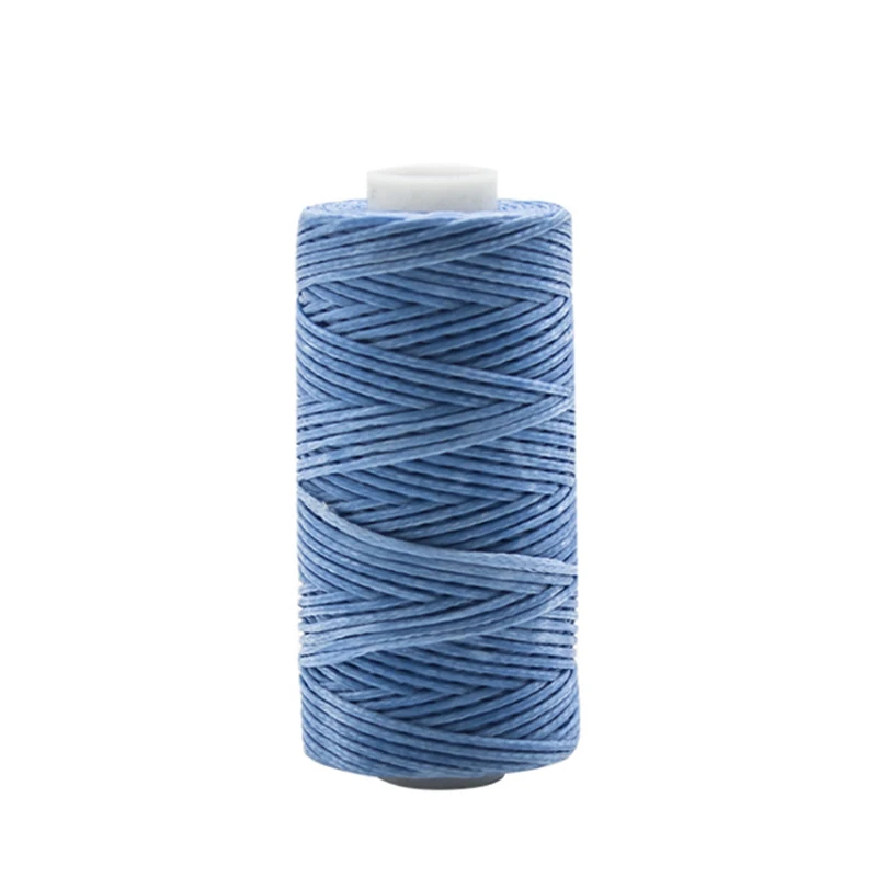 50m 0.8mm Thickness Waxed Thread Leather Waxed Cord Flat Sewing Line DIY Handicraft Tool Hand Stitching Thread leather sewing thread,leather tool,leathercraft tools,leather tools,leather sewing tool set