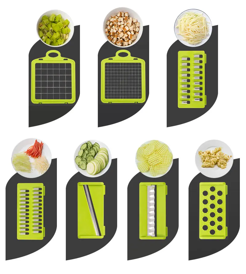 Vegetable Cutter Kitchen accessories Mandoline Slicer Fruit Dicer Cutter Potato Peeler Carrot Cheese Grater Vegetable Slicer