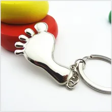 Творческие маленькие подарки милые классные маленькие ножки брелок изысканный кулон с гравировкой надписи LLOGOG018