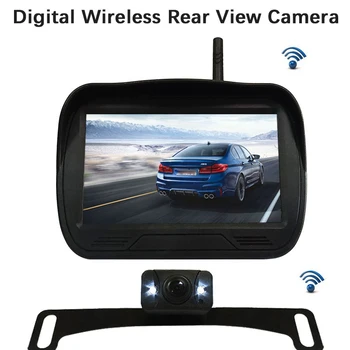 

NEW-4.3 Inch Car Wireless Monitor Display LCD Sn with Waterproof Night Vision Rear View Reverse Backup Camera