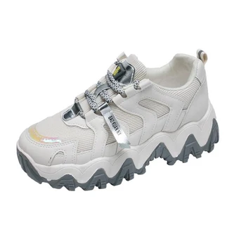 

Spring and autumn 2020 new daddy shoes women's net, red net, thick soled sports shoes, all kinds of women's casual shoes