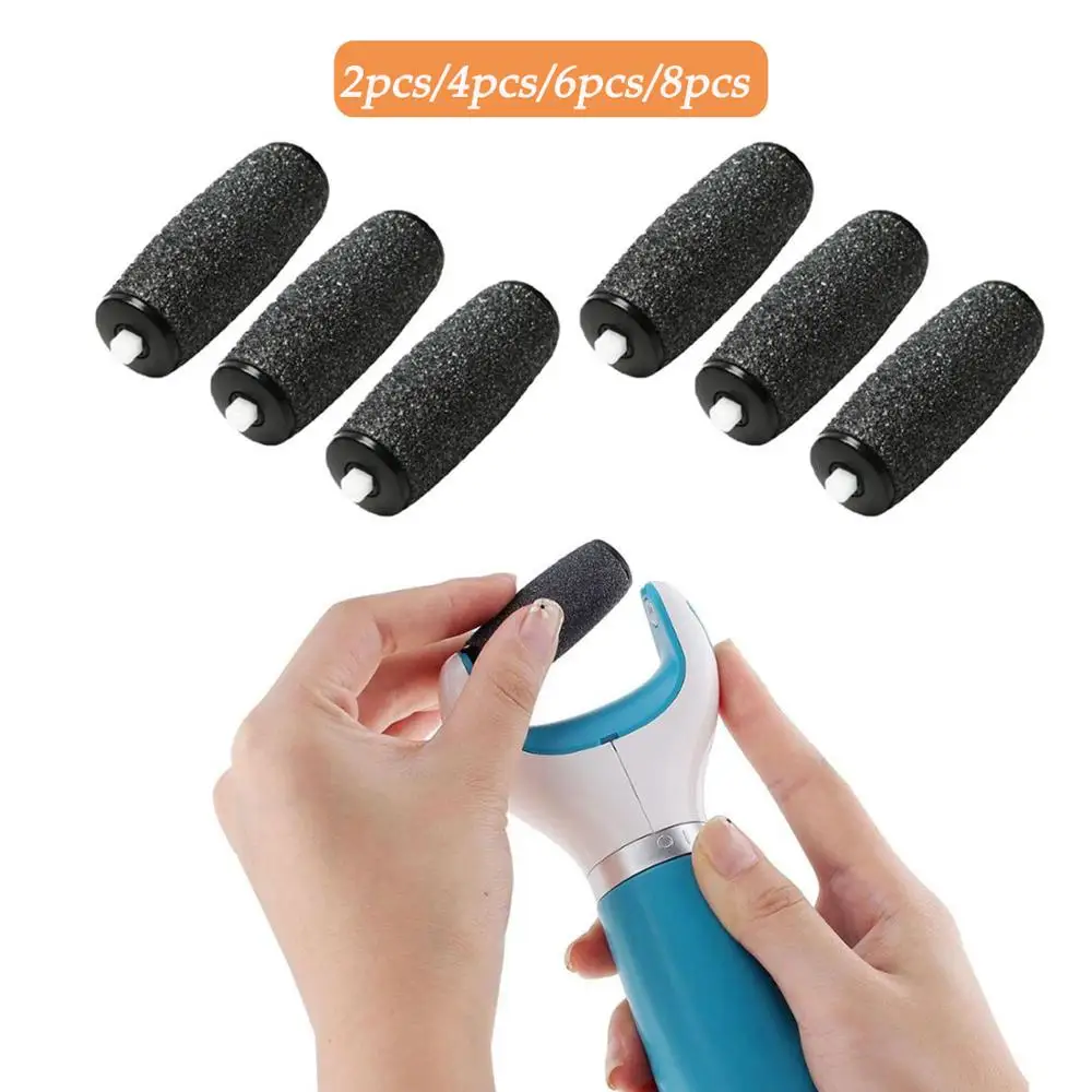 

Pedicure Refill Roller Heads Electronic Feet File Refill Roller Repair Foot Care Tool Pedicure Machine Skin Remover Accessories