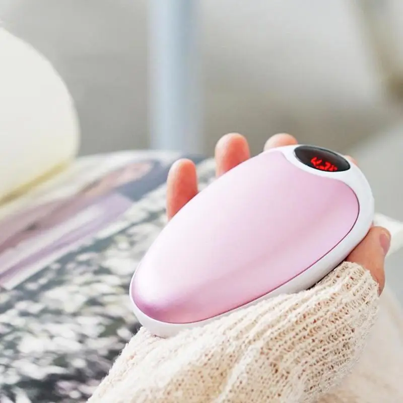 Электрический с муфтой для рук Высокоплотный ПВХ 3,7 в USB Перезаряжаемый светодиодный нагреватель 5200 мАч Зарядное устройство для путешествий согревающие аксессуары
