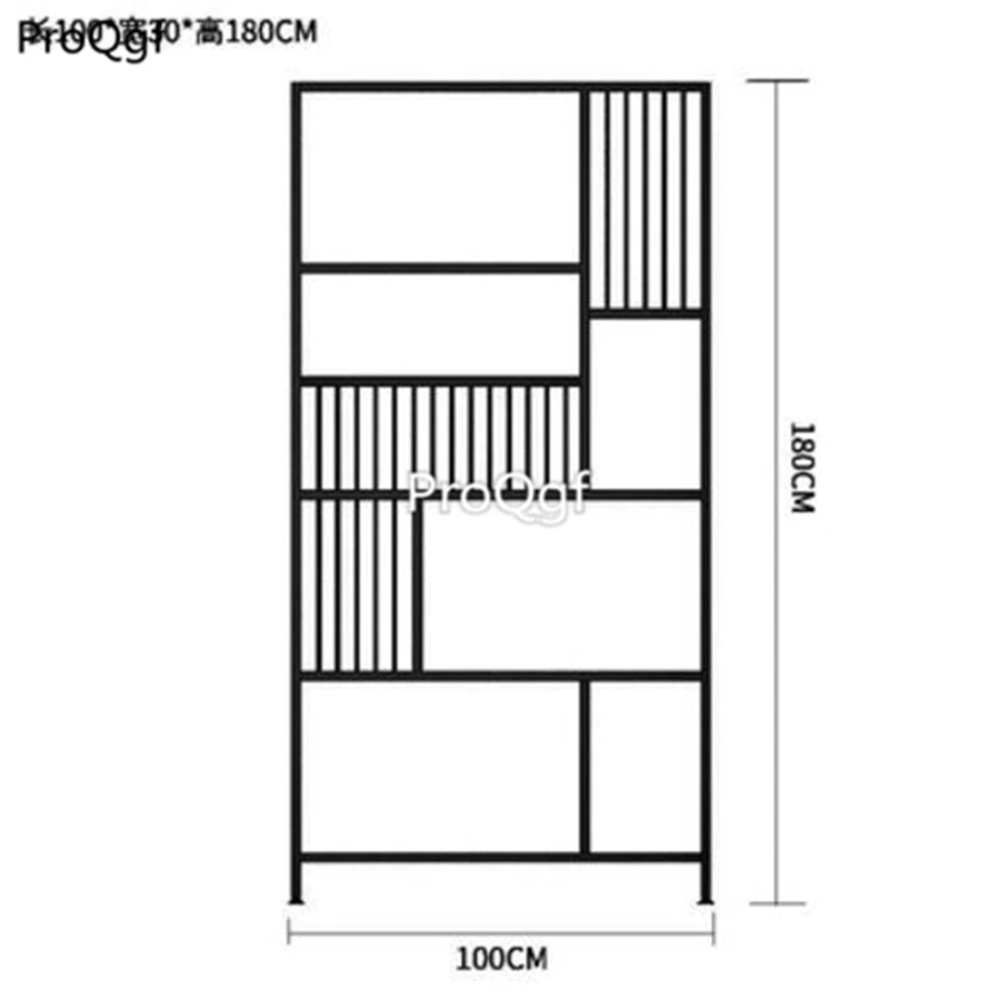 Ngryise 1 комплект 100*30*180 см завод книжная полка