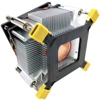 

CPU Cooler Fan Cooling 1366 2011 1155 4-Pin Wire Temperature Control and Speed Control Radiator for X58 X79