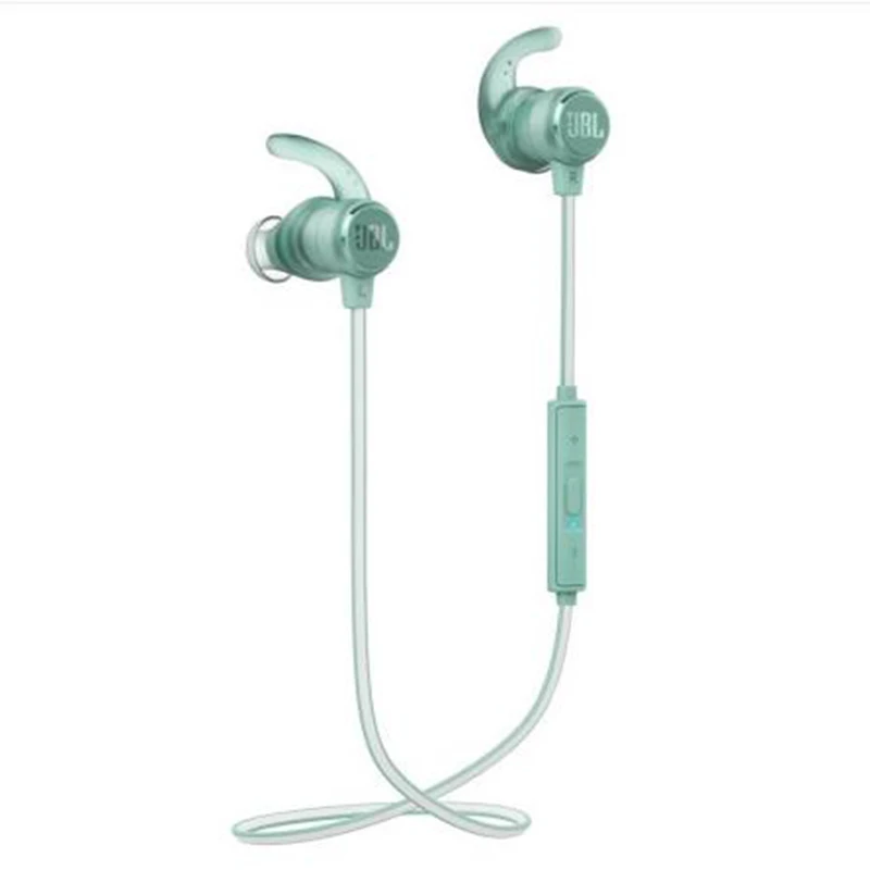 Оригинальные беспроводные наушники JBL T280BT с Bluetooth, зеленые, водонепроницаемые, с защитой от пота, для бега, для занятий спортом, наушники с встроенным управлением, с микрофоном