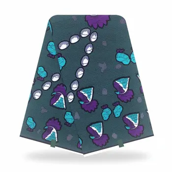 

Veritable 2020 guaranteed real Printed wax cloth high quality pagne 6yards african ankara sewing fabric