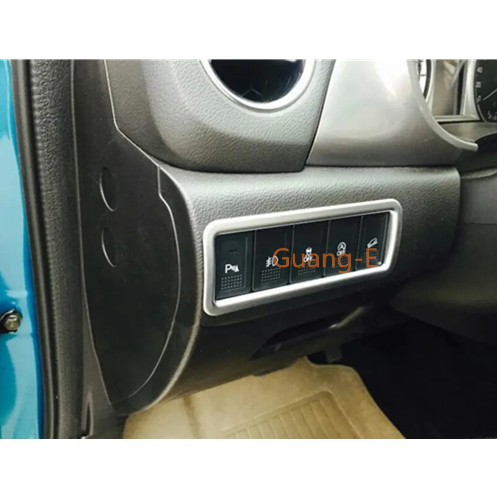 Топ для Suzuki Vitara автомобильный детектор, Стильный чехол, АБС ХРОМ, передний головной светильник, переключатель, накладка, рамка, лампа