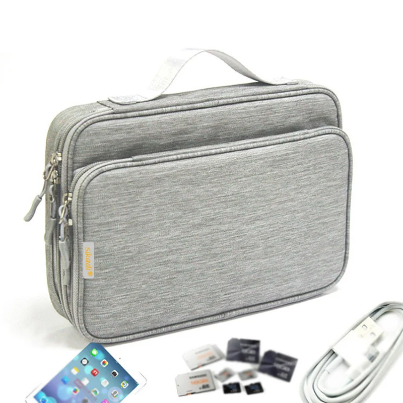 

Digital Storage Bag Electronic Accessory Storage Bag High Capacity Digital Bag Portable Handbag Storage Headset iPad Data Cable