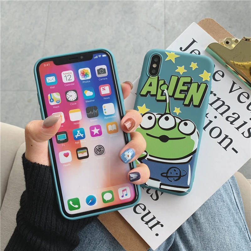 Чехол для телефона с рисунком из мультфильма «Университет монстров» для iPhone 8, 7, 6, 6s Plus, X, XR, XS Max, антиосенний мягкий чехол на заднюю панель