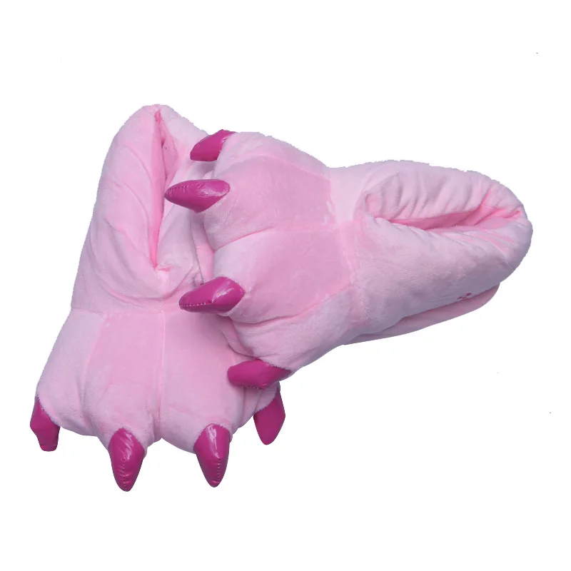 Pink Slipper Рождественские пижамы для женщин, теплые утолщенные зимние пижамы с единорогом кугуруми, одежда для сна, милая Домашняя одежда с капюшоном - Цвет: Pink Slipper