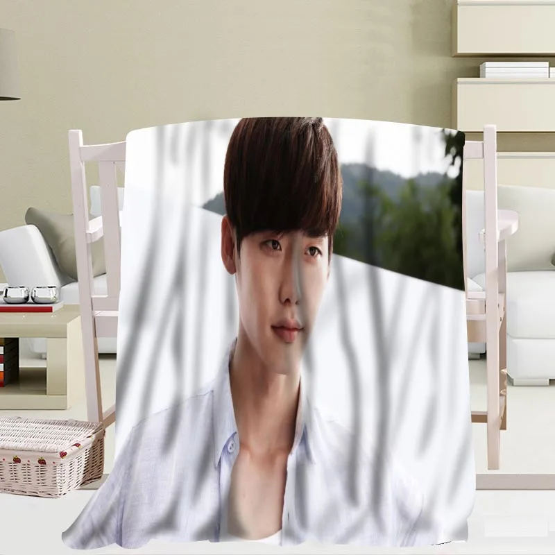 Новинка, уютные одеяла Lee Jong Suk, мягкое одеяло с 3D принтом, для дома/дивана/постельных принадлежностей, переносное одеяло для путешествий для взрослых - Цвет: 7