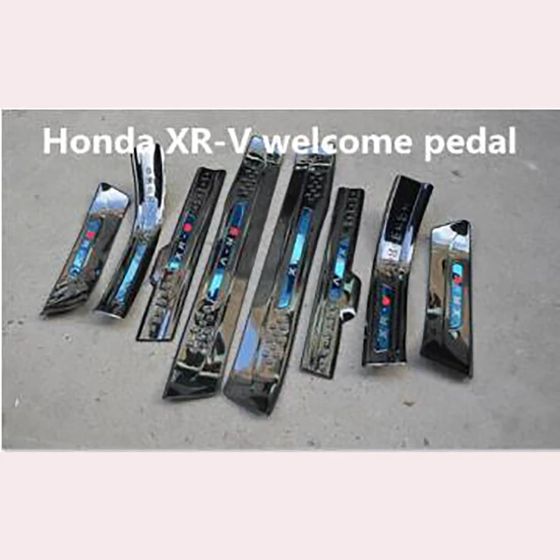 Для Honda XR-V Добро пожаловать педаль отделка внутри и снаружи порог бар для ремонта XRV автомобильные товары