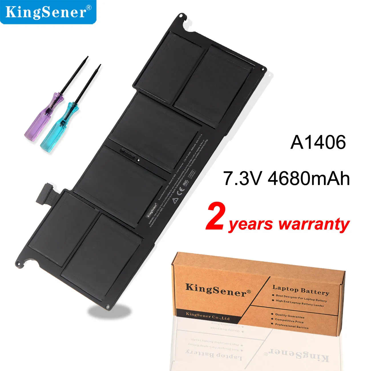 Аккумулятор Kingsener A1406 для ноутбука Apple MacBook Air 11 дюймов A1370 Mid 2011 A1465 2012 версия 020 7377 A 7