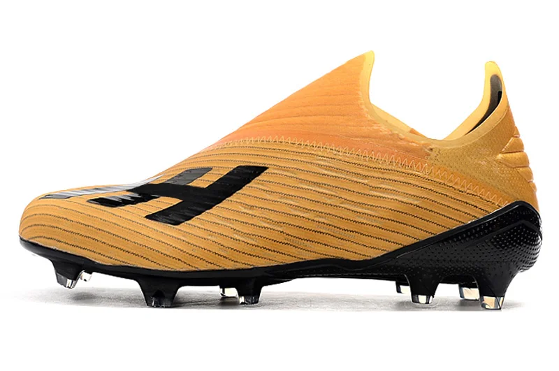 6 Новинка X 19,1 FG мужские футбольные бутсы со шнурками дешевые chaussures кошки de футбольные бутсы x19 высокое качество scarpe - Цвет: 6