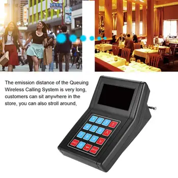 

Calling Pagers System Durable Convenient Restaurant Queuing Wireless Calling System 1 Transmitter+10 Reciever Calling System