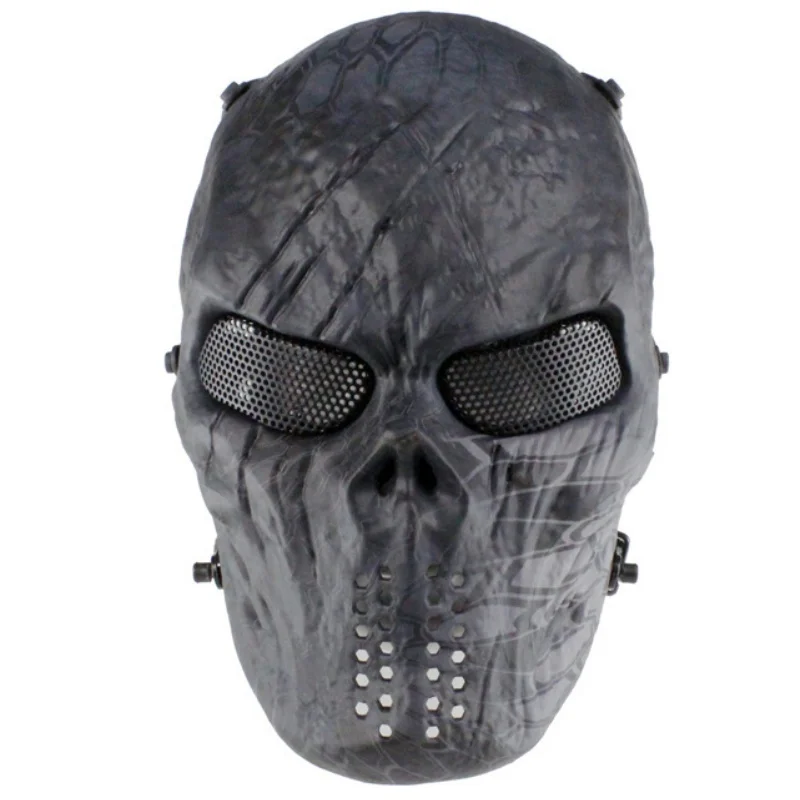 M06 полная лицевая сетка армейская тактическая маска Военный Череп Пейнтбол Маска для страйкбола оптический охотничий прицел защита Хэллоуин маски для костюмированной вечеринки - Цвет: TYP