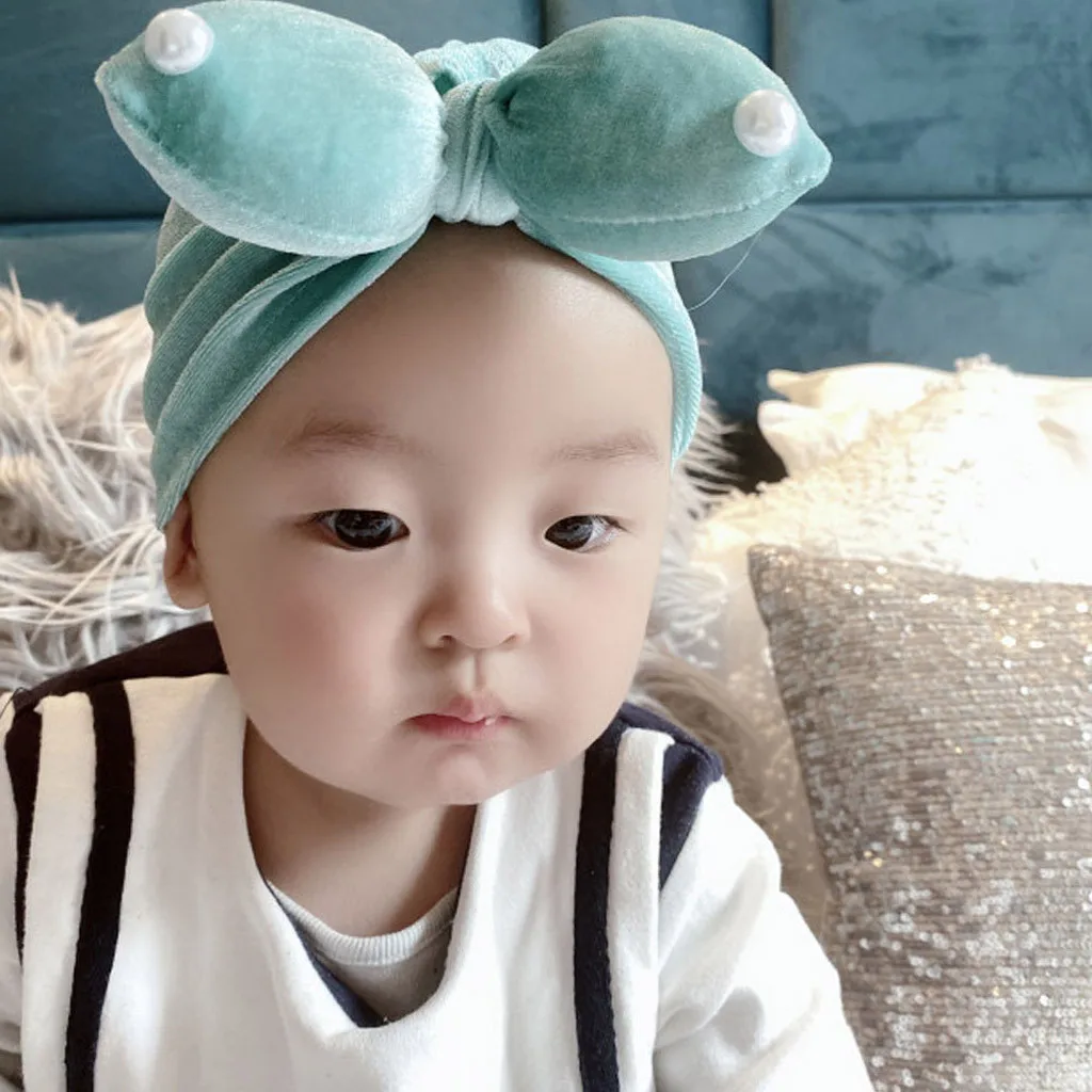 Шапка для новорожденных маленьких мальчиков и девочек одноцветная с галстуком