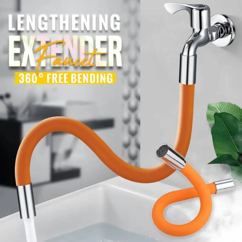 Tube d'extension de robinet, réglage jusqu'à 360 degrés, accessoires de  robinetterie pour salle de bain, filtre à eau, mousse, cuisine - AliExpress