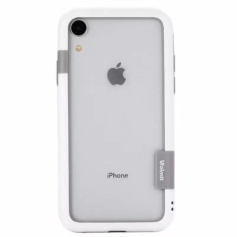 Модный мягкий чехол-бампер из ТПУ для iphone X, XR, XS, MAX, Пряжка для телефона, рамка для iphone 6, 6s, 7, 8 Plus, чехол для телефона, чехол