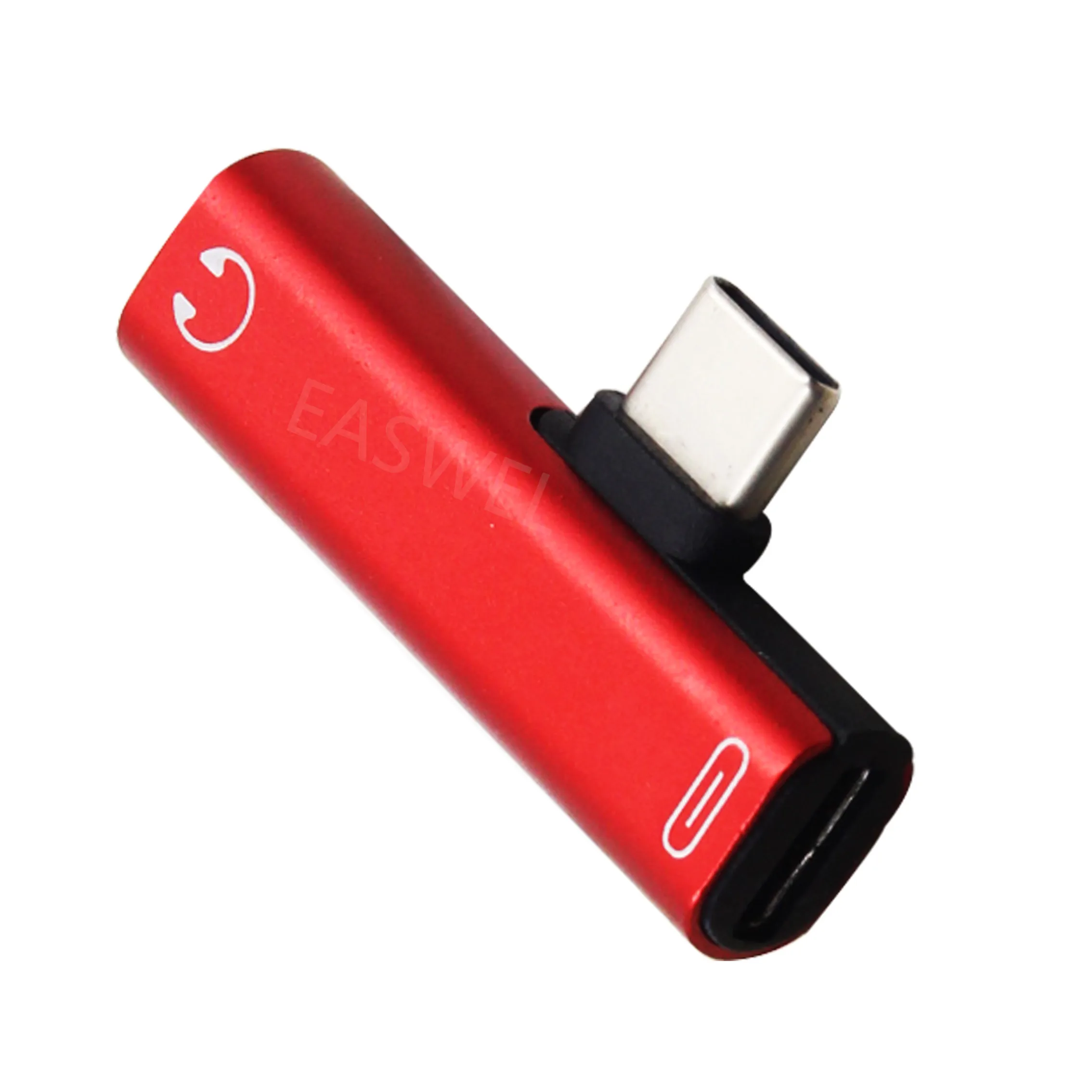 2 в 1 type C USB 3,1 мужчин и 2 женщин аудио зарядное устройство-разветвитель наушники для BlackBerry KEY2 BV9000 BV8000 Pro P6000