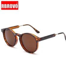 RBROVO, винтажные круглые солнцезащитные очки, для женщин/мужчин, классические, для улицы, Oculos De Sol Gafas UV400, брендовые, дизайнерские, для вождения, солнцезащитные очки
