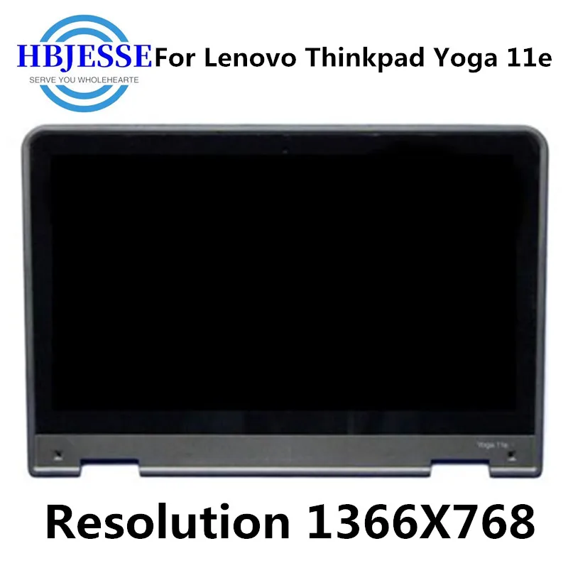

Новый ЖК-дисплей 11,6 дюйма для Lenovo Thinkpad Yoga 11e Chromebook, ЖК-дисплей в сборе с дигитайзером и рамкой