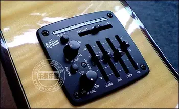 

2018 New + Factory + Finland Original B BAND A6T Acoustic Guitar pickup B Band A6TX acoustic pickup 4-band built-in tuner A6T EQ