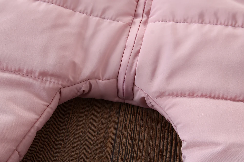 6M-3Y Toddler Kids Girl Rompers Newborn Baby Girl Boys Winter Warm Thick Hoodie Coat Jacket Romper Outwear Top