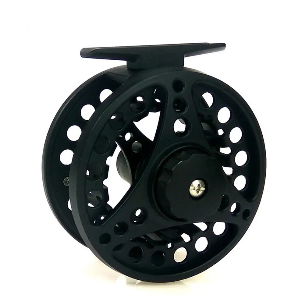 

MeterMall Fly Fishing Reel with Diecast CNC-machined Aluminum Alloy Body 5/6 Weights(Black, Silver)