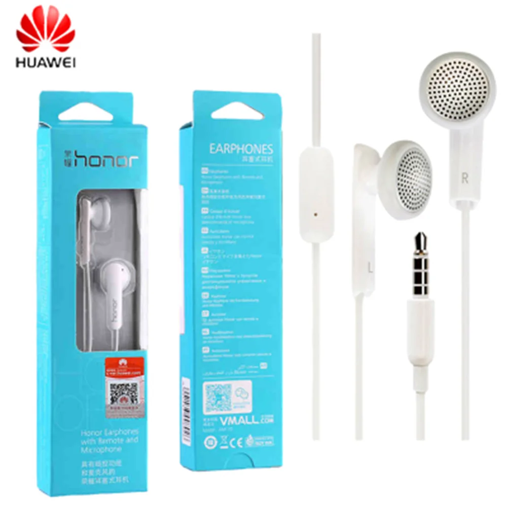 Оригинальные наушники HUAWEI Honor AM110 Dolby с микрофоном и дистанционным управлением