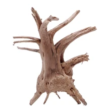 Древесина натурального дерева ствол Driftwood аквариум украшение растения-
