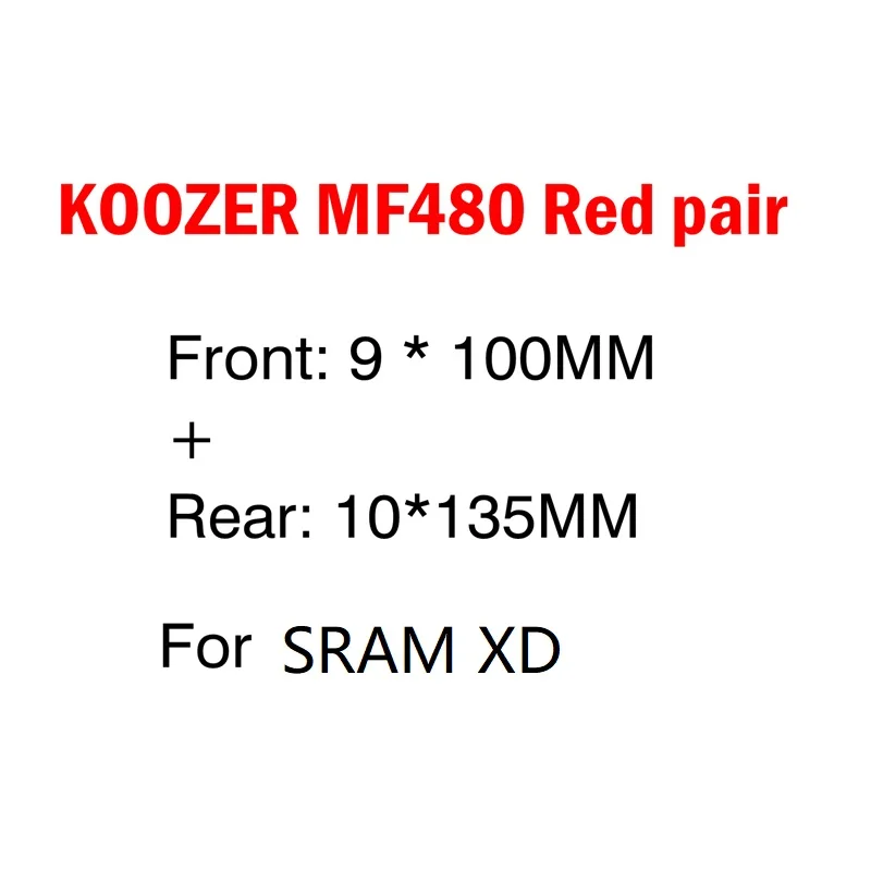 XD(A) 9X100 10X135mm Koozer MF480 32H отверстие MTB ступица 24T трещотка велосипедный дисковый тормоз 4 герметичный Подшипник Ступицы через ось быстрый выпуск для Shimano XD - Цвет: XD(A) 9X100 10X135mm