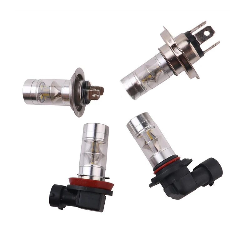 VGETTING 2 шт. Автомобильный светодиодный светильник H4 H7 H8/H11 9005 9006-2835-12SMD Автомобильная линза лампа 60 Вт Супер яркая противотуманная фара противотуманный светильник